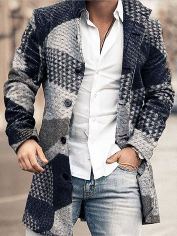 Plaid Classic Overcoat