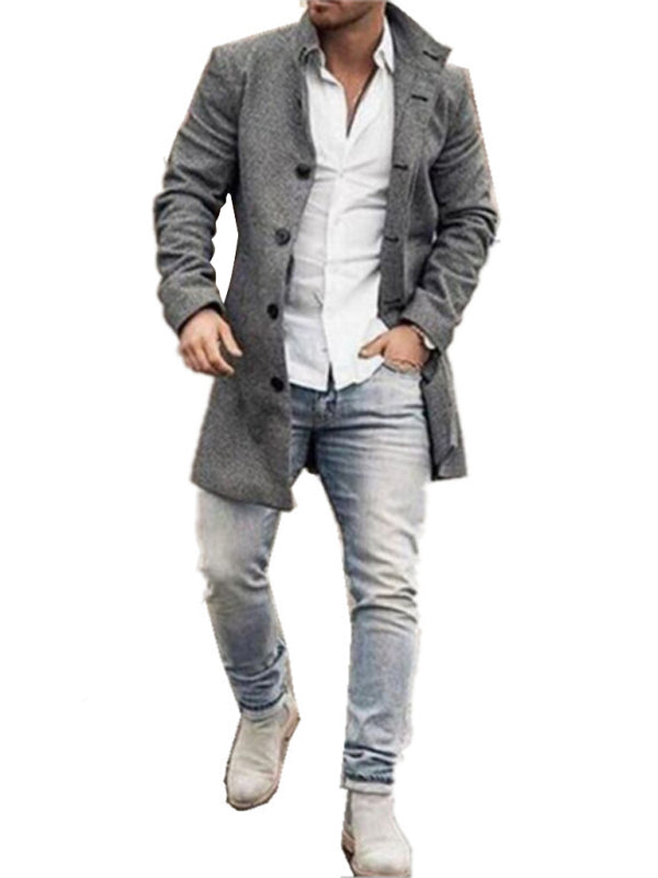 Plaid Classic Overcoat