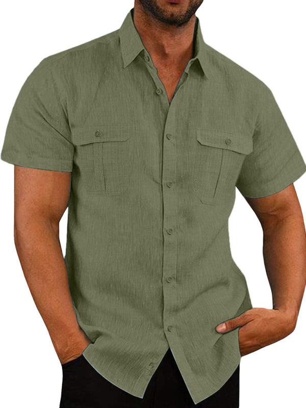 Men's Double Pocket Shirt