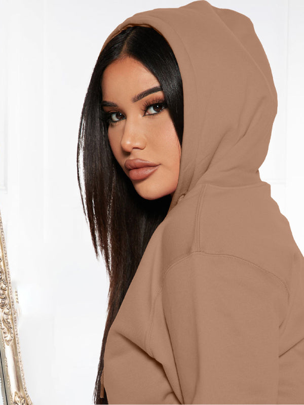 Hoodie & High Waisted Joggers Set