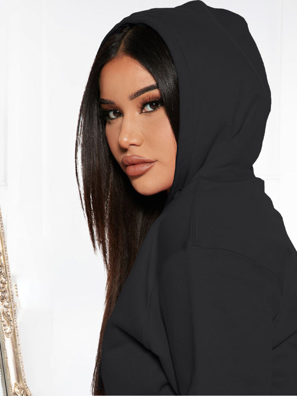Hoodie & High Waisted Joggers Set