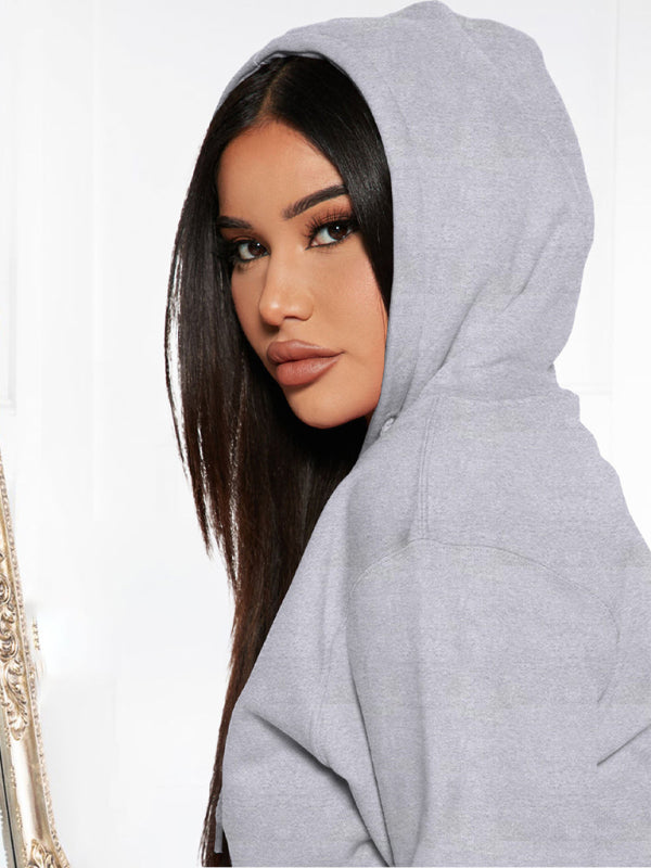 Hoodie & High Waisted Joggers Set