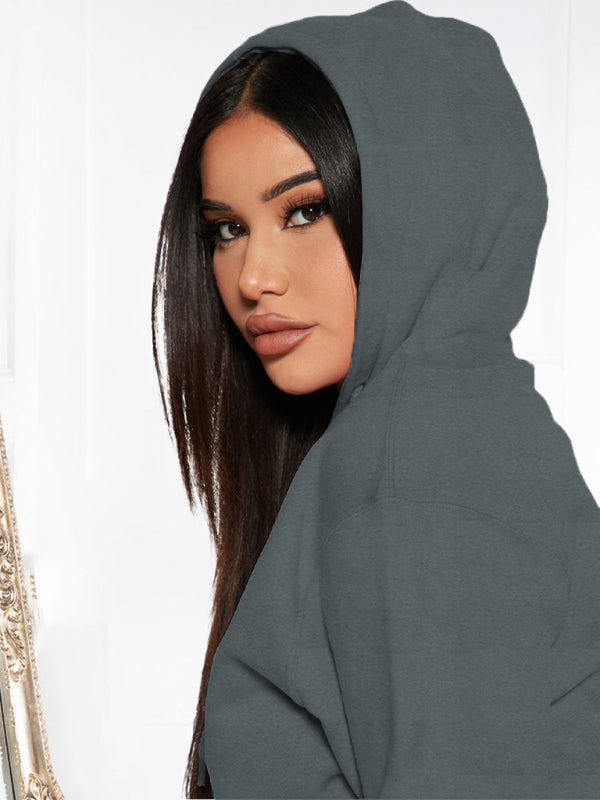 Hoodie & High Waisted Joggers Set
