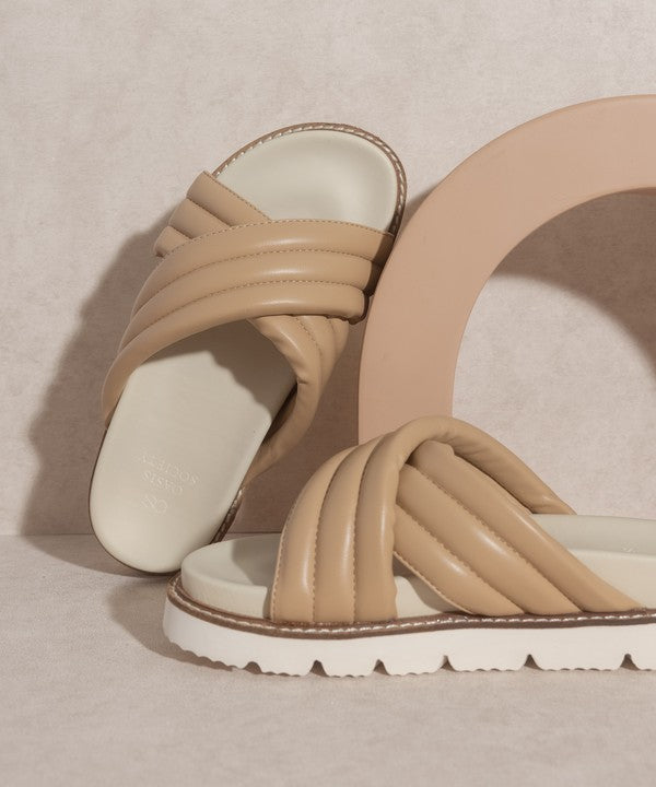 OASIS SOCIETY "Grace" - Puffed Strap Slide