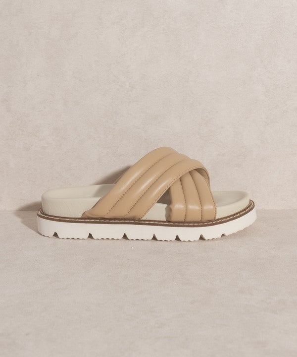 OASIS SOCIETY "Grace" - Puffed Strap Slide