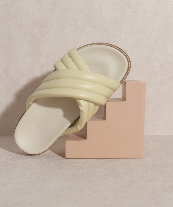 OASIS SOCIETY "Grace" - Puffed Strap Slide