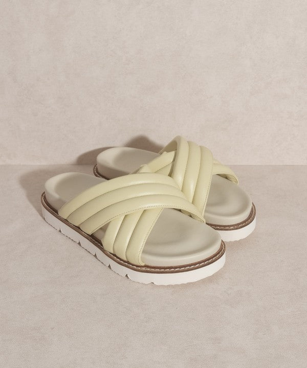 OASIS SOCIETY "Grace" - Puffed Strap Slide