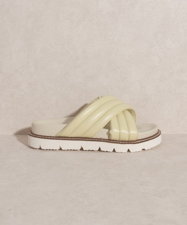 OASIS SOCIETY "Grace" - Puffed Strap Slide