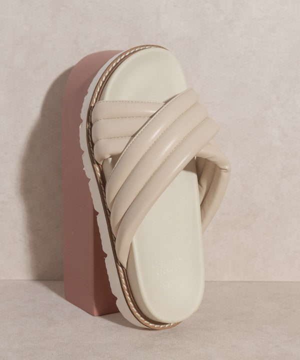 OASIS SOCIETY "Grace" - Puffed Strap Slide