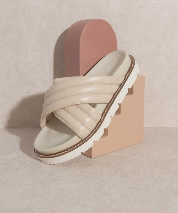 OASIS SOCIETY "Grace" - Puffed Strap Slide