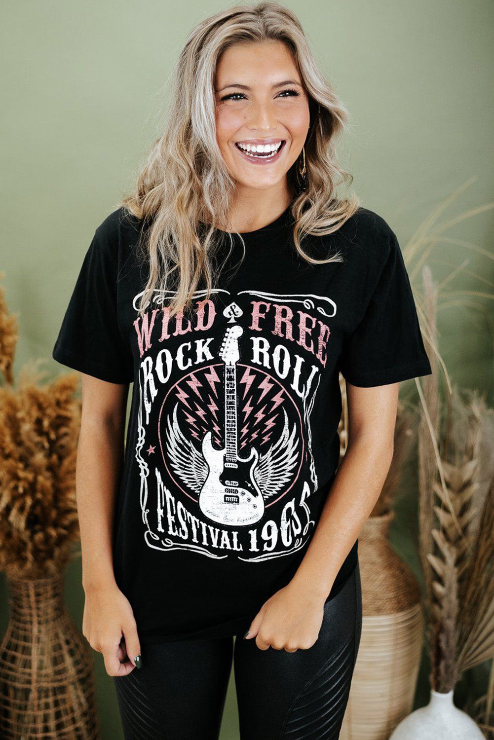 WILD FREE ROCK ROLL FESTIVAL 1969 Graphic Tee