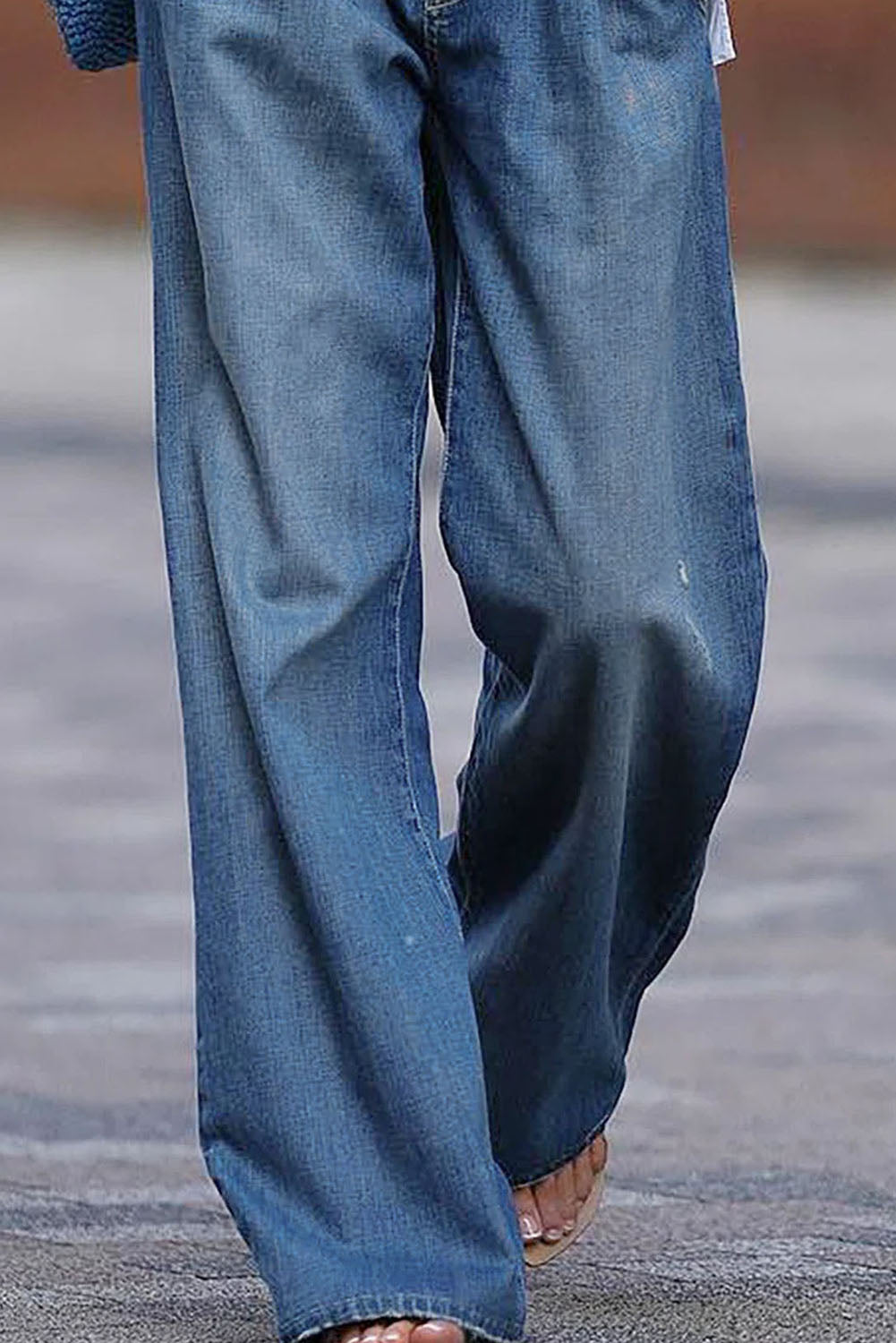 Slouchy Wide Leg Jeans