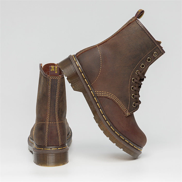 Crazy Horse Leather Vintage Boot