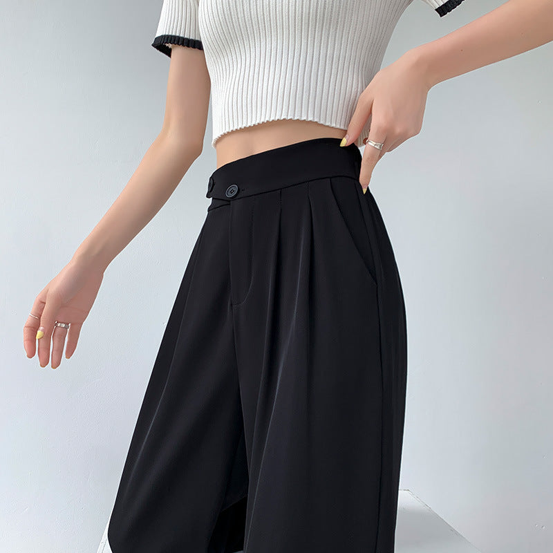 Women's New Double Breasted Dress Pants