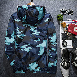 Hooded Printed Jacket