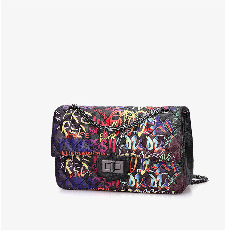 Graffiti Chain Bag