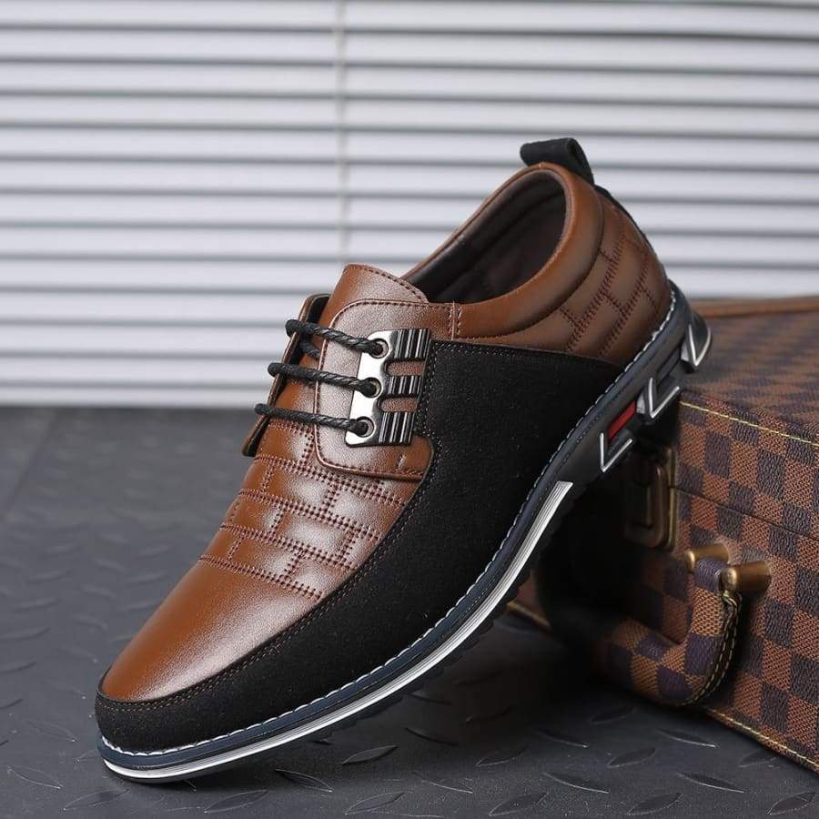 Men's Unique Lace-up Shoes