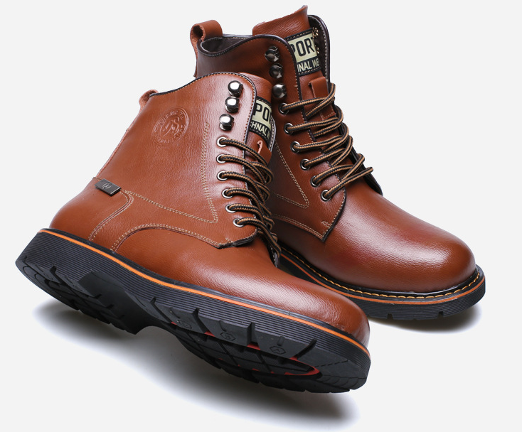 Men's Leather Martin Boots