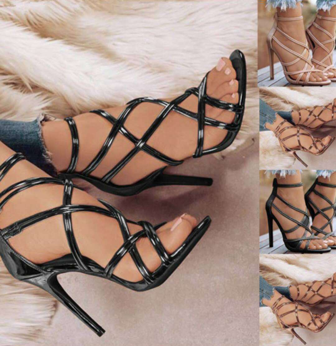 Summer Strappy High Heels