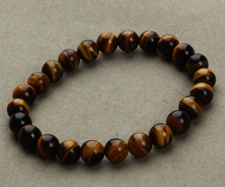 Aventurine Sandstone Round Bead Bracelets