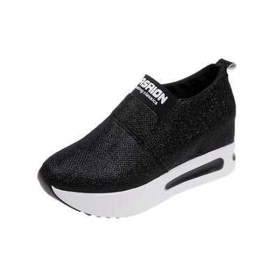 Women Platform Slip-on Sneakers