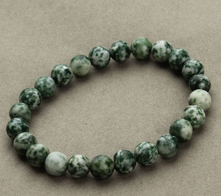 Aventurine Sandstone Round Bead Bracelets