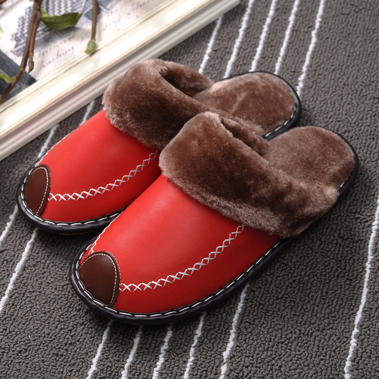 Cozy Leather Slippers