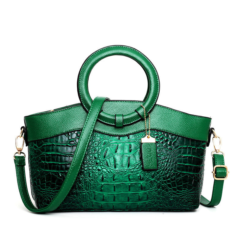 Gykaeo Designer Crocodile Handbag