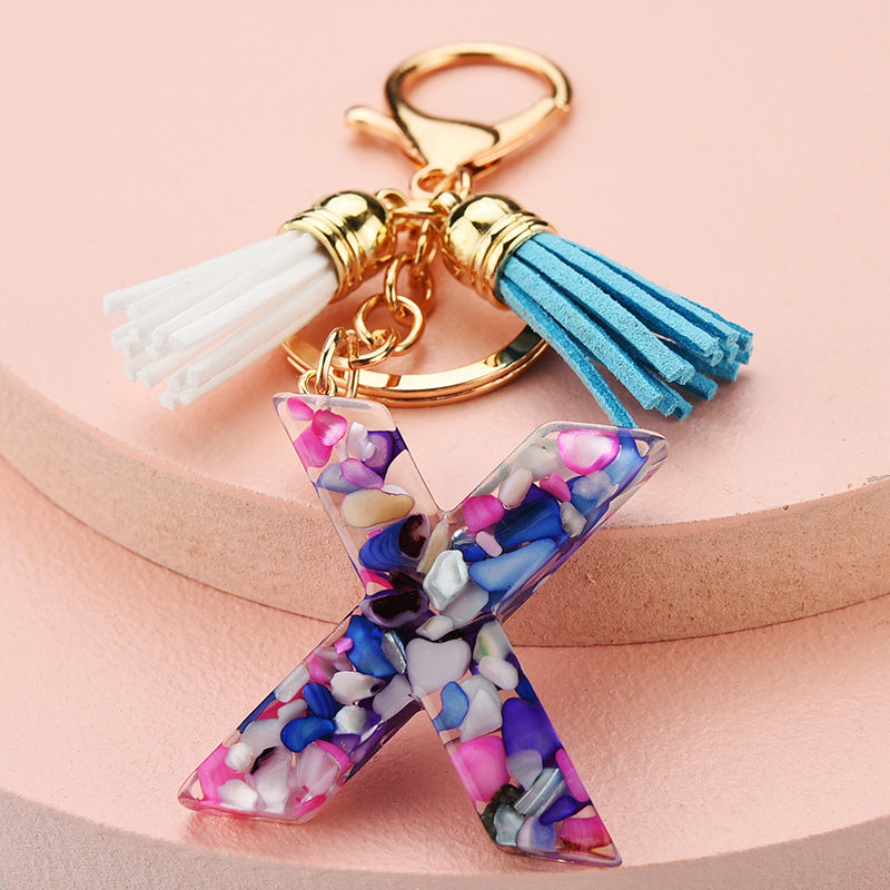 Letter Keychain