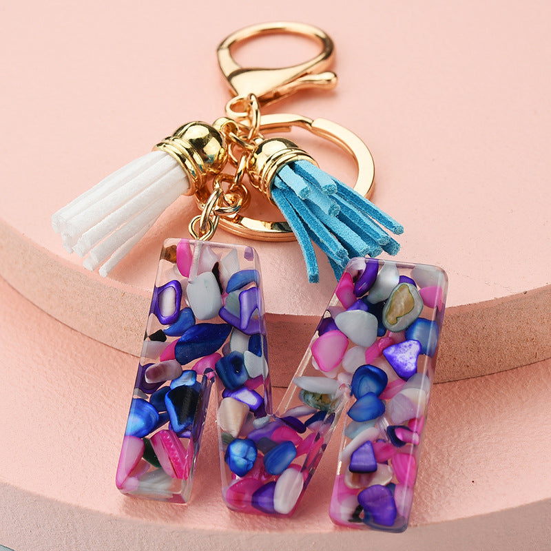 Letter Keychain