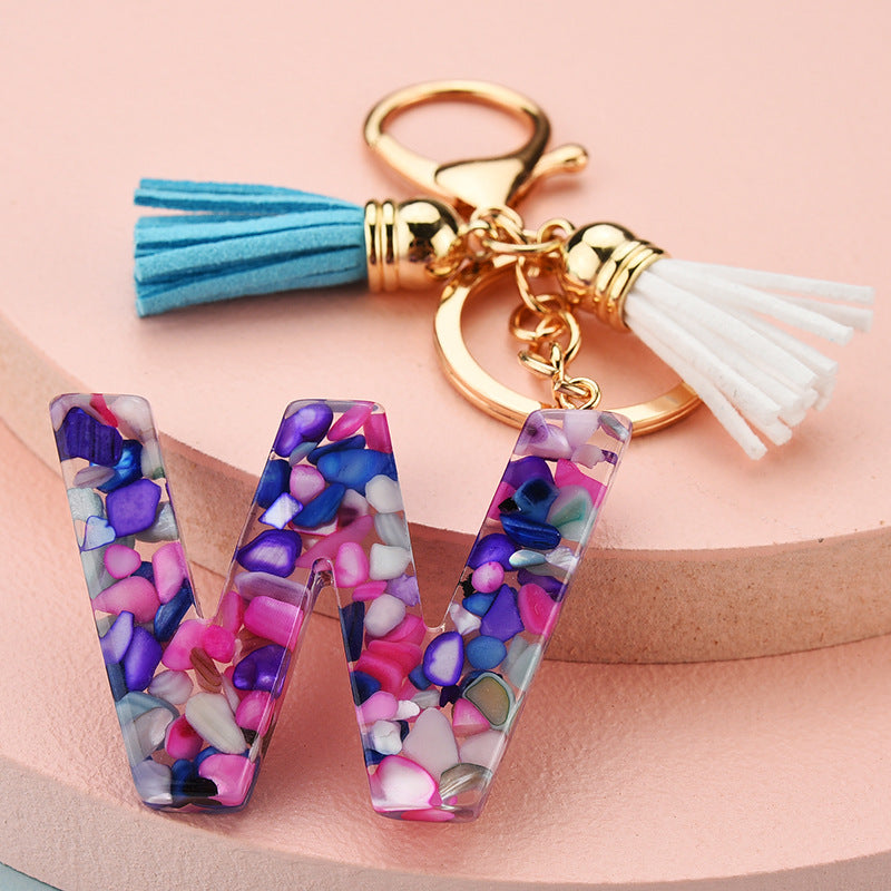 Letter Keychain