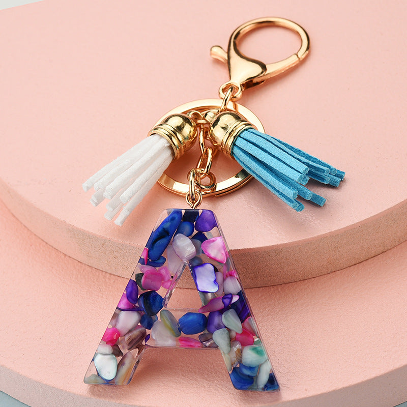 Letter Keychain