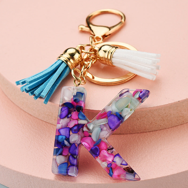 Letter Keychain