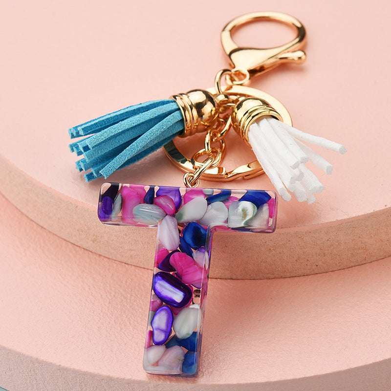 Letter Keychain