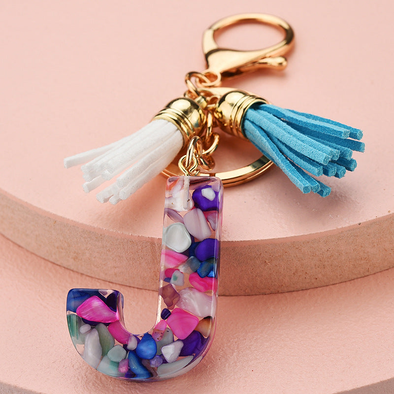 Letter Keychain