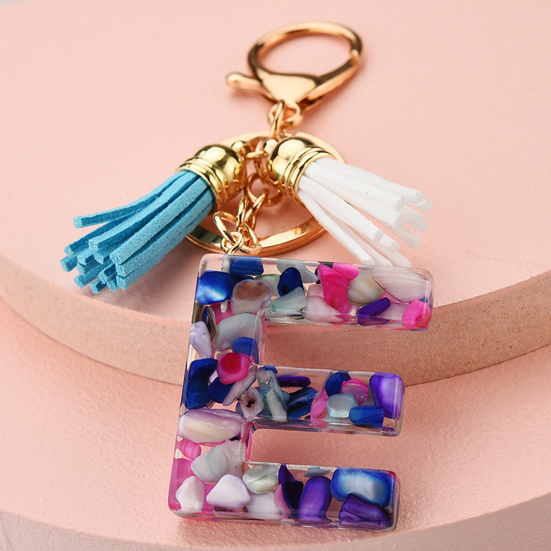 Letter Keychain