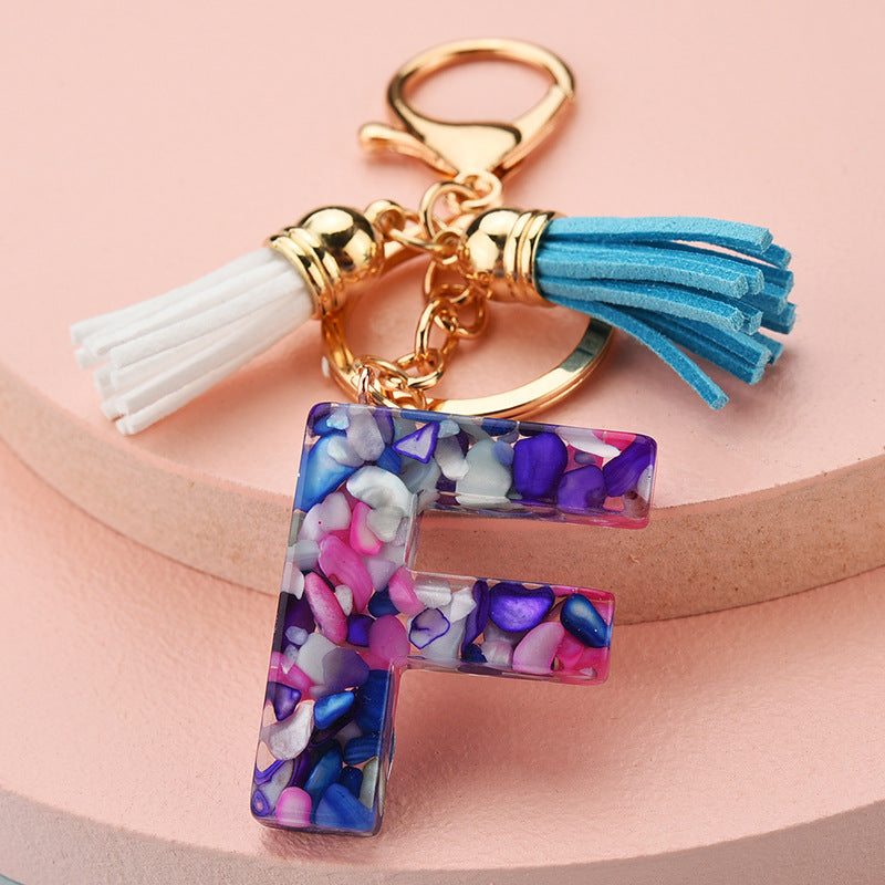 Letter Keychain