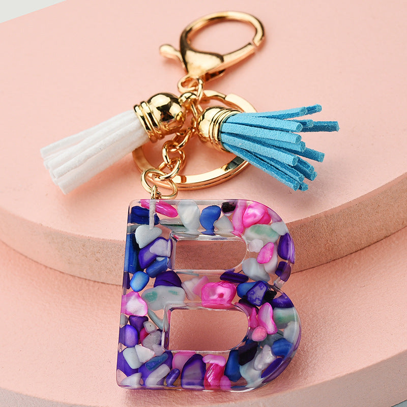 Letter Keychain