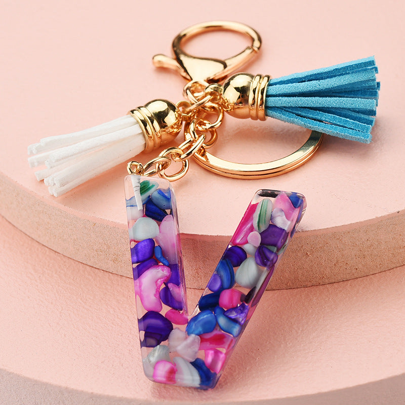 Letter Keychain