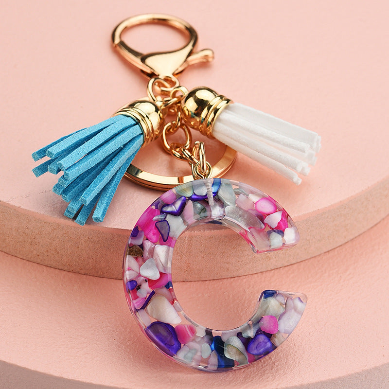 Letter Keychain