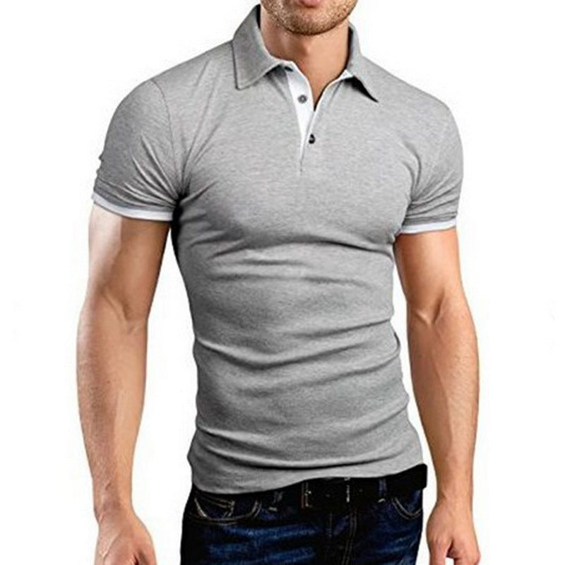 Men's Luxury Summer Color Polo Shirt