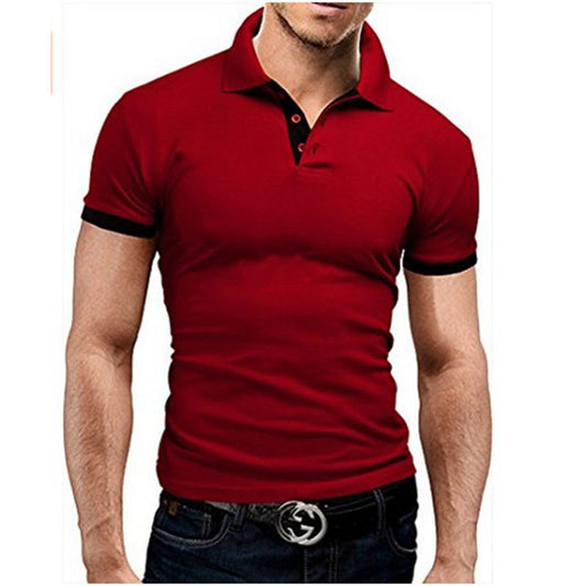 Men's Luxury Summer Color Polo Shirt