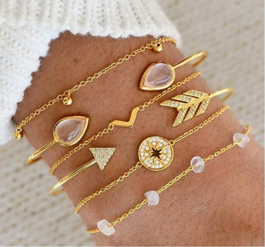 Six Piece Bracelet Set