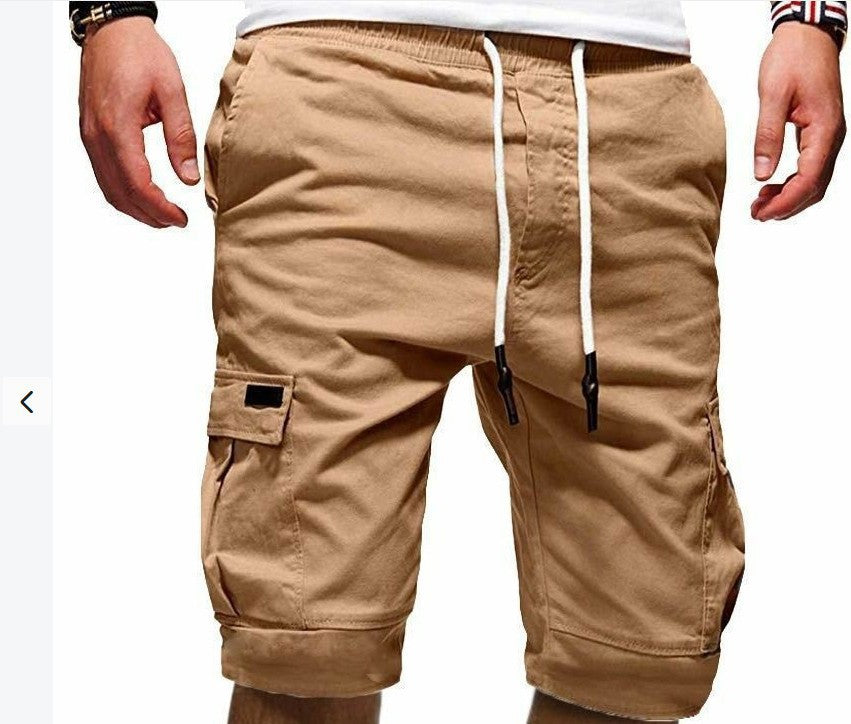 Men's Multi-Pocket Long Shorts