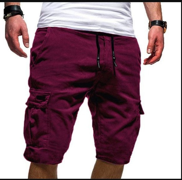 Men's Multi-Pocket Long Shorts