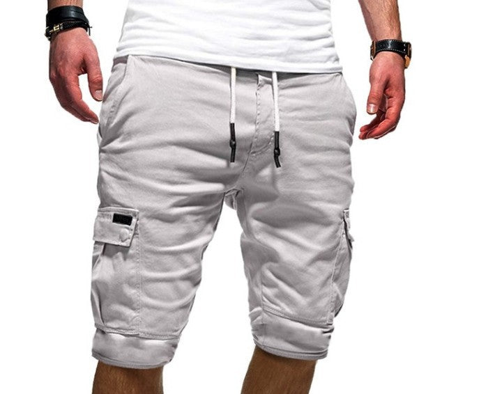 Men's Multi-Pocket Long Shorts