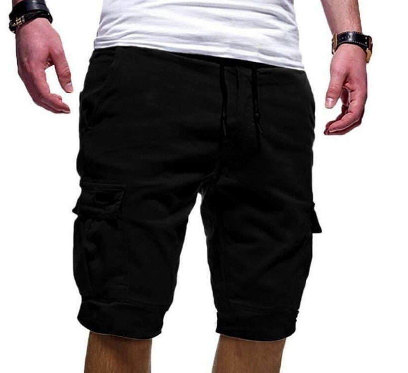 Men's Multi-Pocket Long Shorts