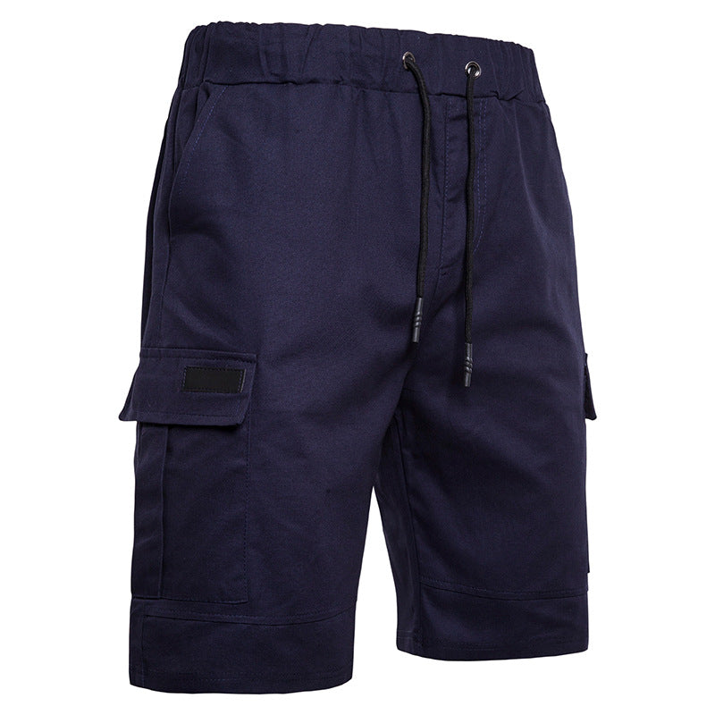 Men's Multi-Pocket Long Shorts