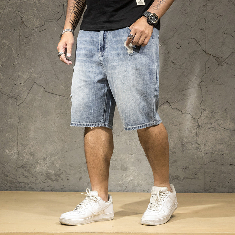 Men's Stretch Denim Shorts