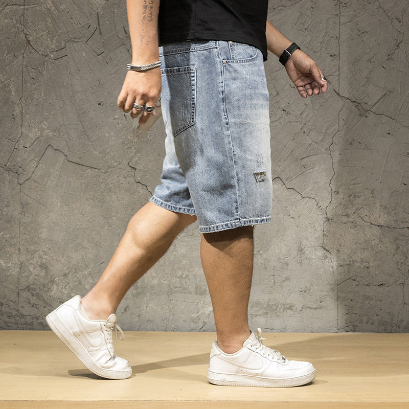 Men's Stretch Denim Shorts